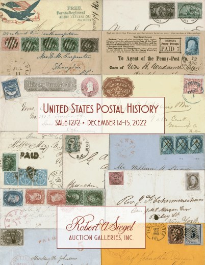 Catalog Cover Sale no. 1272 — Siegel Auction Galleries