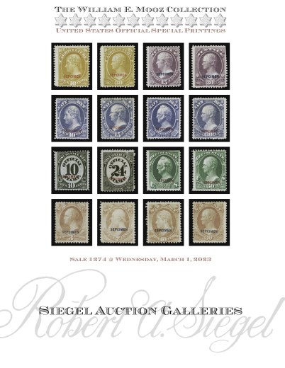 Catalog Cover Sale no. 1274 — Siegel Auction Galleries