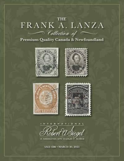 Catalog Cover Sale no. 1281 — Siegel Auction Galleries