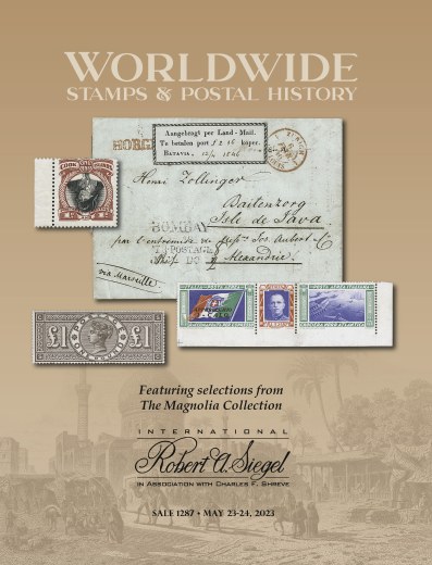 Catalog Cover Sale no. 1287 — Siegel Auction Galleries