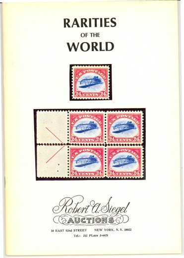 Catalog Cover Sale no. 350 — Siegel Auction Galleries