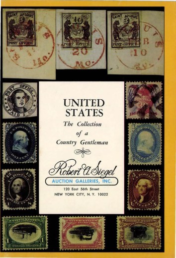 Catalog Cover Sale no. 422 — Siegel Auction Galleries