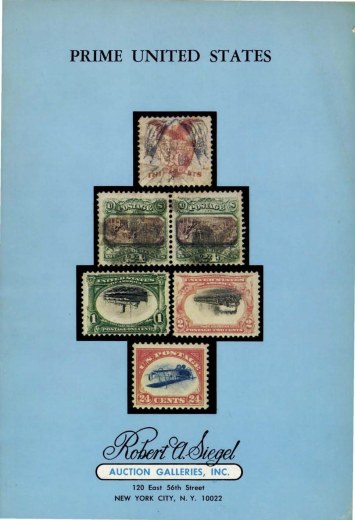 Catalog Cover Sale no. 423 — Siegel Auction Galleries