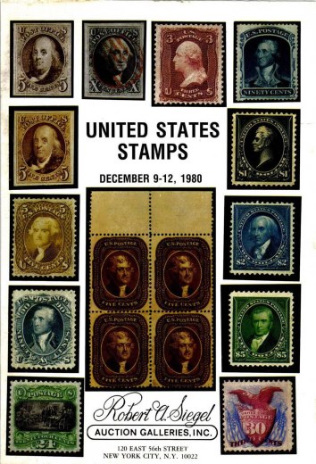 Catalog Cover Sale no. 573 — Siegel Auction Galleries