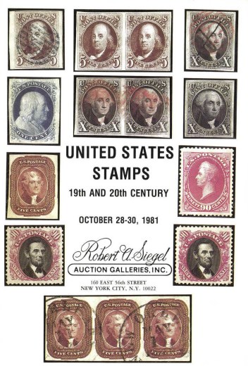 Catalog Cover Sale no. 588 — Siegel Auction Galleries