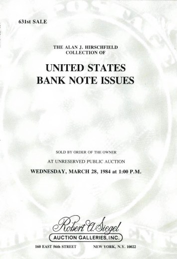 Catalog Cover Sale no. 631 — Siegel Auction Galleries