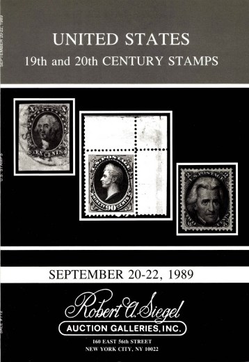 Catalog Cover Sale no. 712 — Siegel Auction Galleries