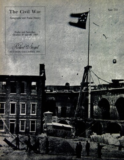 Catalog Cover Sale no. 753 — Siegel Auction Galleries