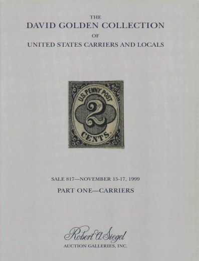 Catalog Cover Sale no. 817 — Siegel Auction Galleries