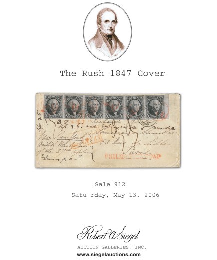 Catalog Cover Sale no. 912 — Siegel Auction Galleries