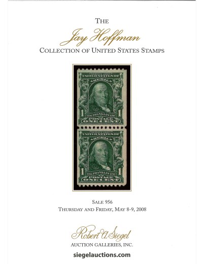 Catalog Cover Sale no. 956 — Siegel Auction Galleries