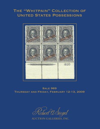 Catalog Cover Sale no. 969 — Siegel Auction Galleries