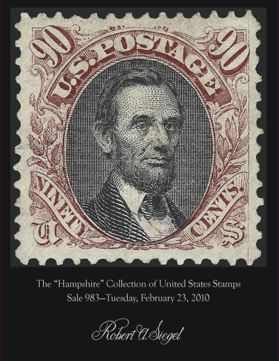 Catalog Cover Sale no. 983 — Siegel Auction Galleries