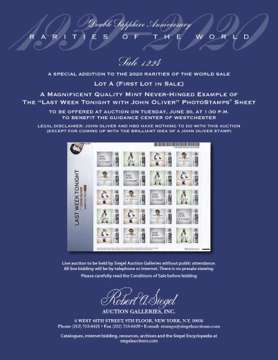 Catalog Cover Sale no. CH01 — Siegel Auction Galleries