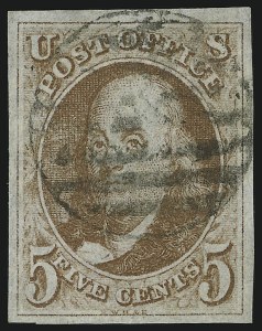 Sale 904, Lot 12, 1847 Issue