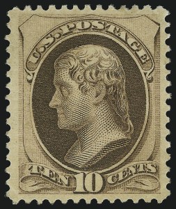 Sale 904, Lot 156, 1870-88 Bank Note Issues (Scott 179-218)