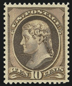 Sale 904, Lot 172, 1870-88 Bank Note Issues (Scott 179-218)