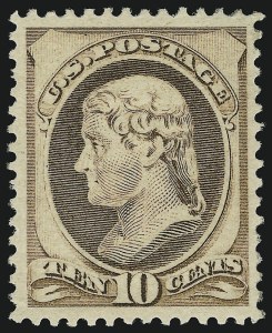 Sale 904, Lot 174, 1870-88 Bank Note Issues (Scott 179-218)