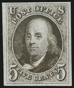 Sale 904, Lot 3, 1847 Issue