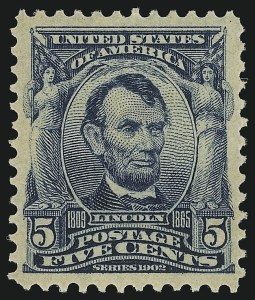 Sale Number 904, Lot Number 323, 1902-08 Issues