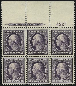 Sale 904, Lot 354, 1908-12 Issues (Scott 334 to 356)