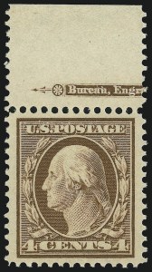 Sale 904, Lot 355, 1908-12 Issues (Scott 334 to 356)