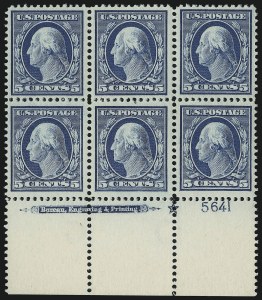 Sale 904, Lot 371, 1908-23 Issues (Scott 374 thru 391)