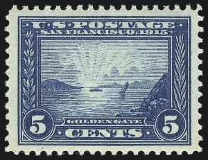 Sale 904, Lot 384, Panama-Pacific Issue