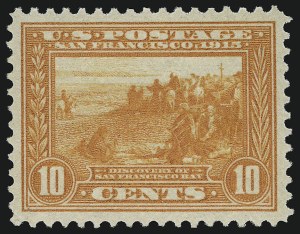 Sale 904, Lot 388, Panama-Pacific Issue