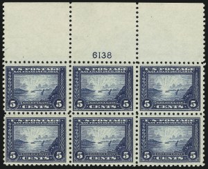 Sale 904, Lot 394, Panama-Pacific Issue