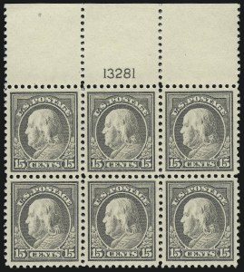 Sale 904, Lot 450, 1908-23 Issues (Scott 487 thru 518)