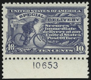 Sale 904, Lot 519, Back-of-Book Issues (Special Delivery)