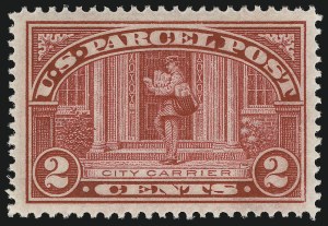 Sale 904, Lot 534, Back-of-Book Issues (Parcel Post)