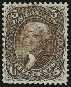 Sale 904, Lot 73, 1861-66 Issue