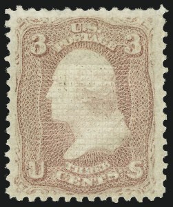 Sale 904, Lot 75, 1867-68 Grilled Issue