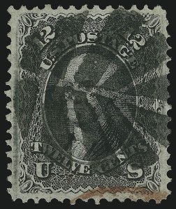 Sale 904, Lot 88, 1867-68 Grilled Issue