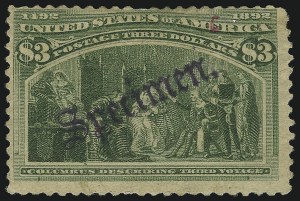 Sale 905, Lot 1106, Specimens (see Officials section also)