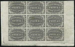 Sale 905, Lot 1125, Postmasters