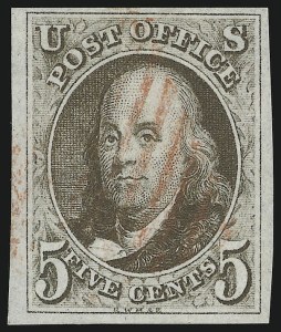 Sale 905, Lot 1130, 1847 Issue