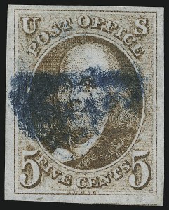 Sale 905, Lot 1132, 1847 Issue
