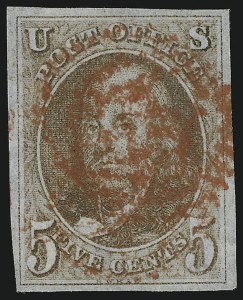 Sale 905, Lot 1144, 1847 Issue