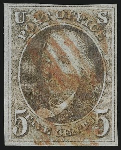 Sale 905, Lot 1155, 1847 Issue