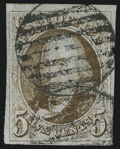 Sale 905, Lot 1170, 1847 Issue