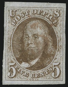 Sale 905, Lot 1175, 1847 Issue