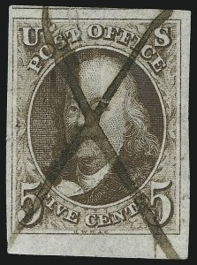 Sale 905, Lot 1176, 1847 Issue