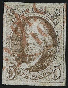 Sale 905, Lot 1177, 1847 Issue