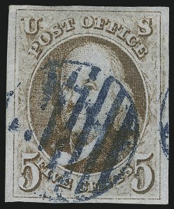Sale 905, Lot 1182, 1847 Issue