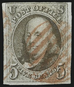 Sale 905, Lot 1200, 1847 Issue
