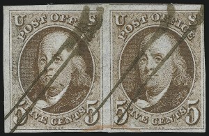 Sale 905, Lot 1218, 1847 Issue