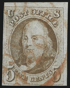 Sale 905, Lot 1226, 1847 Issue